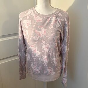 🥭 (4 for $15) Grayson Threads Light Pink Floral Sweatshirt